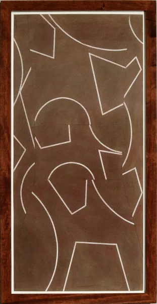 David Tremlett — "I Room / 5 Wall Planes #5"