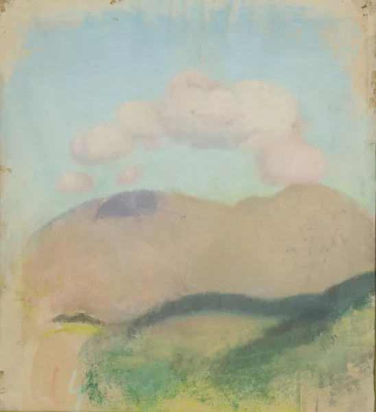 Simon Bussy — Montagnes et nuage
