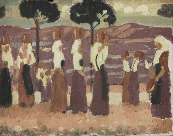 Maurice Denis — Paysannes à Monte Cassino