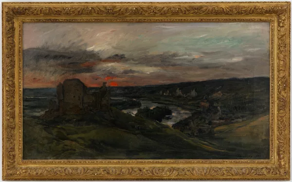 Charles-François Daubigny — Les Ruines de Château-Gaillard