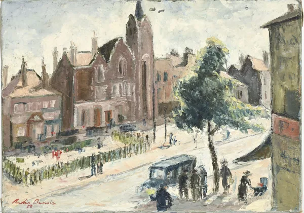 Nadejda Leontievna Benois — Scène de rue