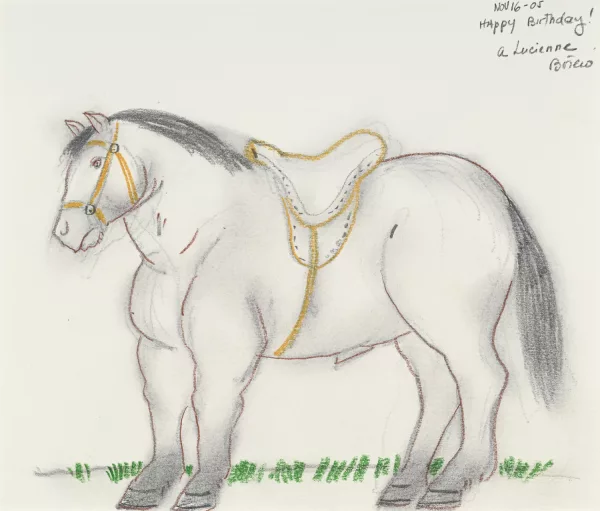 Fernando Botero — Cheval,