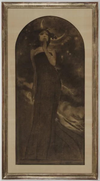 Alphonse Mucha — La lune