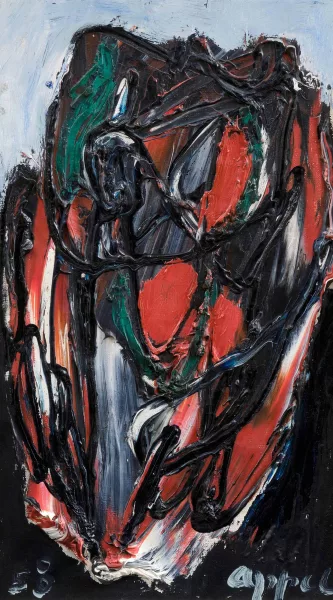 Karel Appel — Komposition