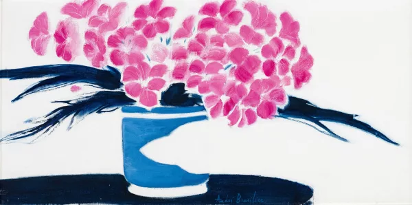 André Brasilier — André Brasilier (1929), Bouquet de fleurs
