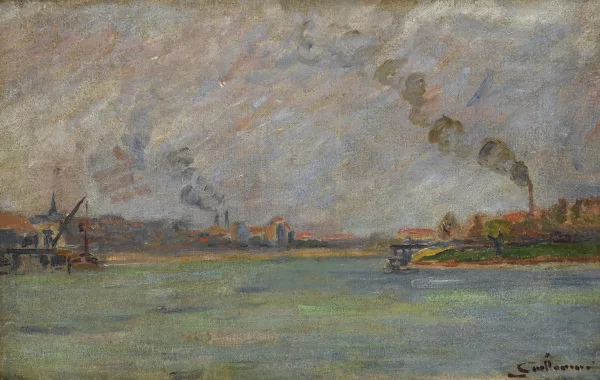 Armand Guillaumin — La Seine à Alfortville"