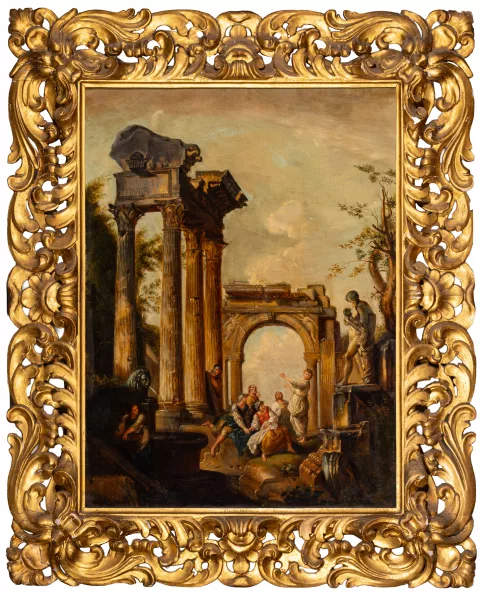 Giovanni Paolo Panini — D’après Pannini Giovanni Paolo — Ruinenlandschaft