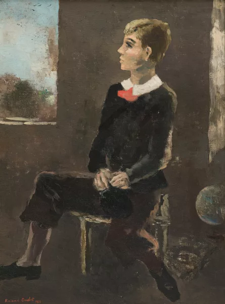 Roland Oudot — L'écolier,