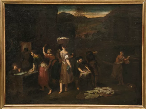 Salvator Rosa — Nachfolger Wäscherinnen