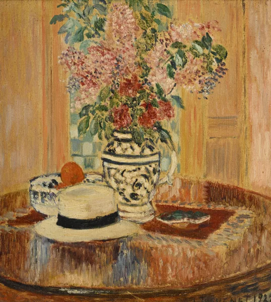 Louis Thevenet — "La table aux lilas"