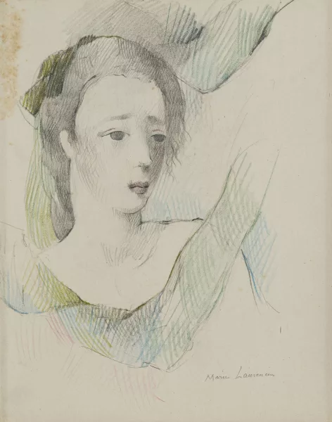 Marie Laurencin — Portrait de femme,