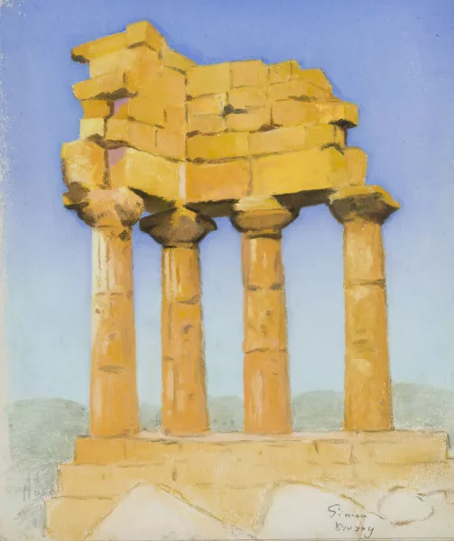 Simon Bussy — Temple de Castor et Pollux, Sicile