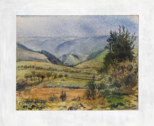Rudolf Schlichter — Paysage,