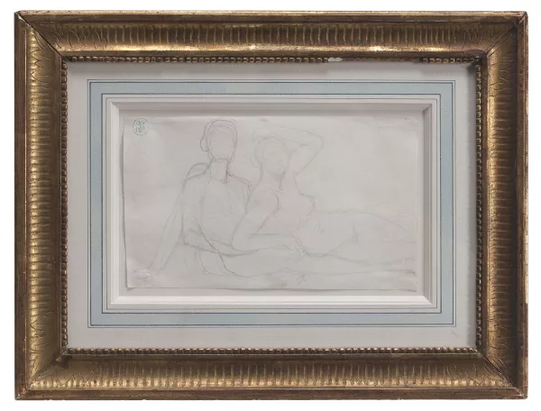 Jean-Auguste-Dominique Ingres — Etude de personnages pour "L'Age d'Or"