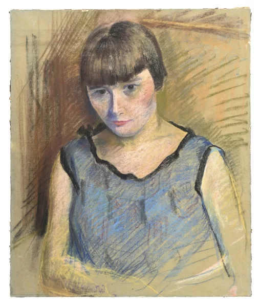 Nadejda Leontievna Benois — , Portrait d'une jeune femme