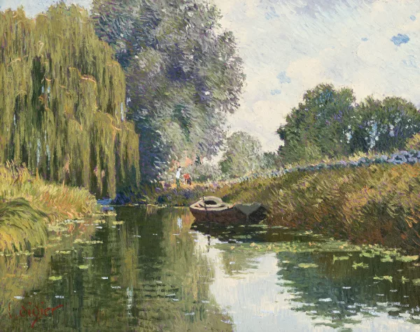 Luc Didier — "La petite Meer, Marais audomarois"