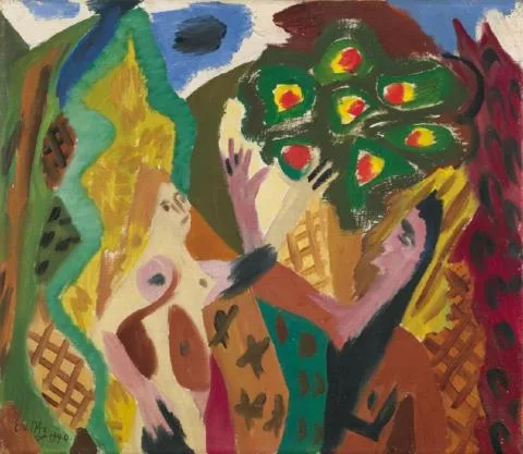 Ernst Wilhelm Nay — Adam und Eva