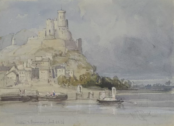 William Callow — Vue de Beaucaire