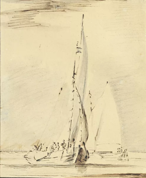 Willem Van de Velde le Jeune — Voiliers