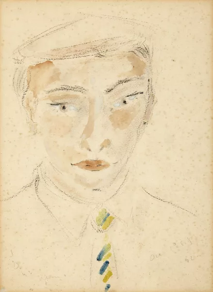 Filippo De Pisis — Herrenbildnis