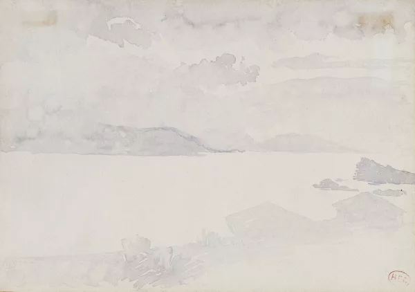Henri-Edmond Cross — Henri Edmond Cross (1856-1910), "Crépuscule sur
