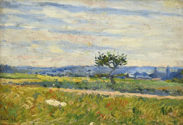 Maximilien Luce — Paysage aux environs de Gisors