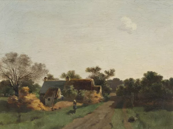 Léon Germain Pelouse — Paysage de campagne