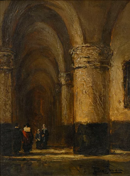 Johannes Bosboom — Intérieur d'église