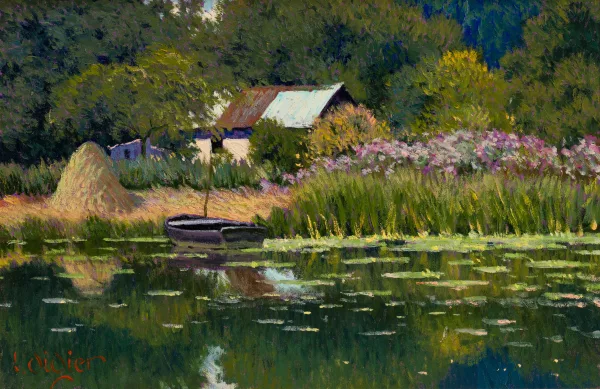 Luc Didier — "Cabane de jardinier aux marais de Bourges (Cher)"
