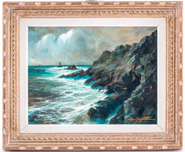 Léon Tzeytline — "Pointe du Raz, Douarnenez, Bretagne"