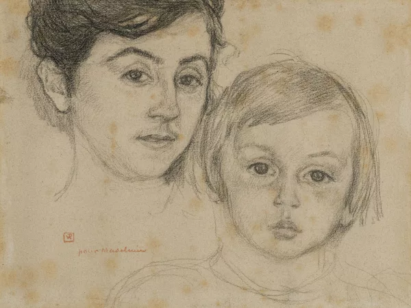Théo Van Rysselberghe — Portrait de Maria et Elisabeth,