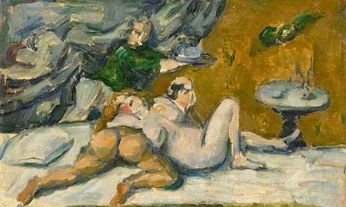 Paul Cézanne — L'après-midi à Naples ou Le punch au rhum. 1876/77.