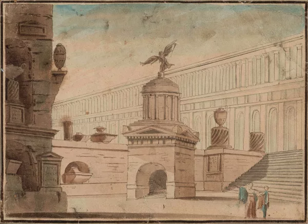 Andrea Locatelli — École de Andrea Locatelli — Architecture romaine,