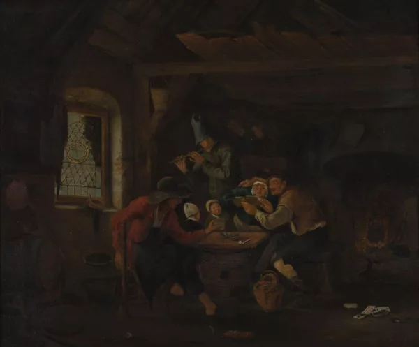 Jan Steen — D’après Jan Steen — Scène d'intérieur