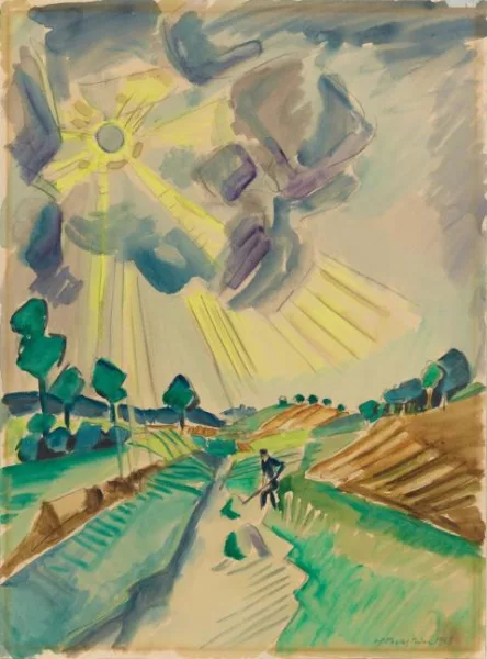 Max Pechstein — Strahlende Sonne