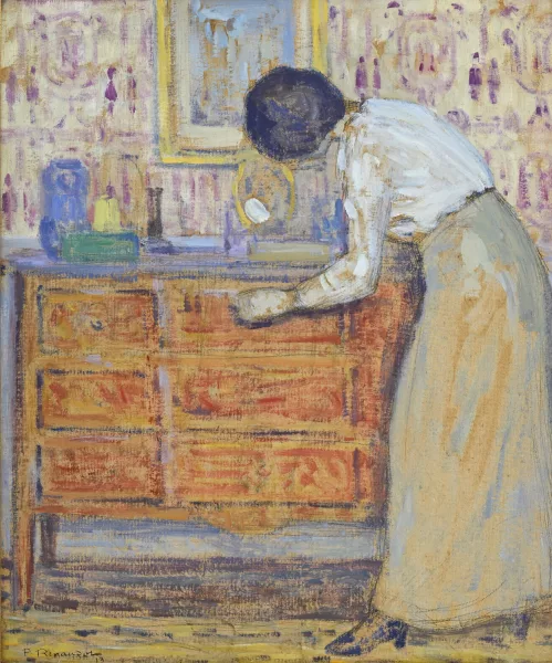 Paul Renaudot — Femme dans un intérieur,