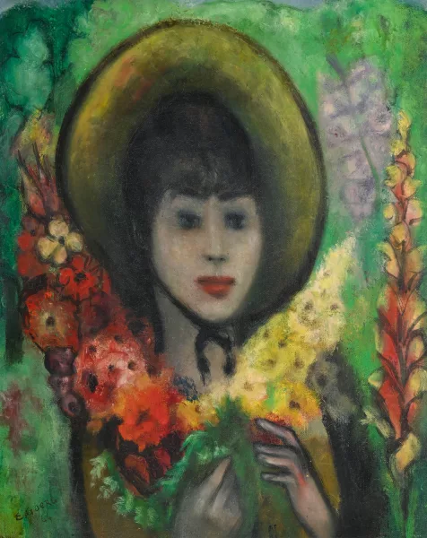 Édouard Goerg — Le chapeau jaune