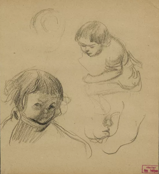 Hippolyte Petitjean — Etude d'enfant,