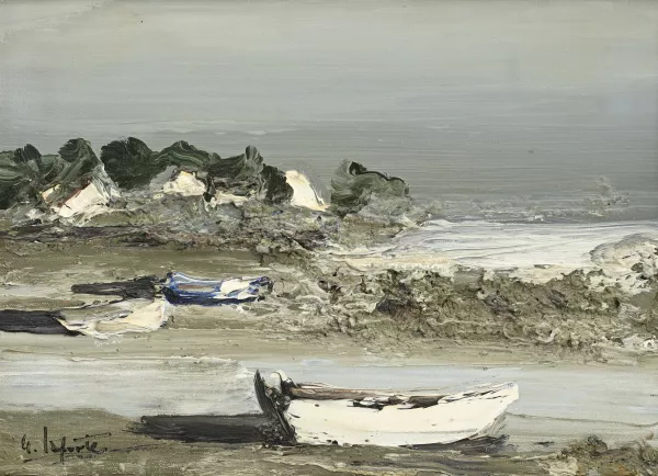 Georges Laporte — Paysage de bord de mer