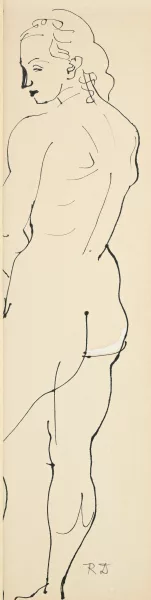 Raoul Dufy — Stehender Akt