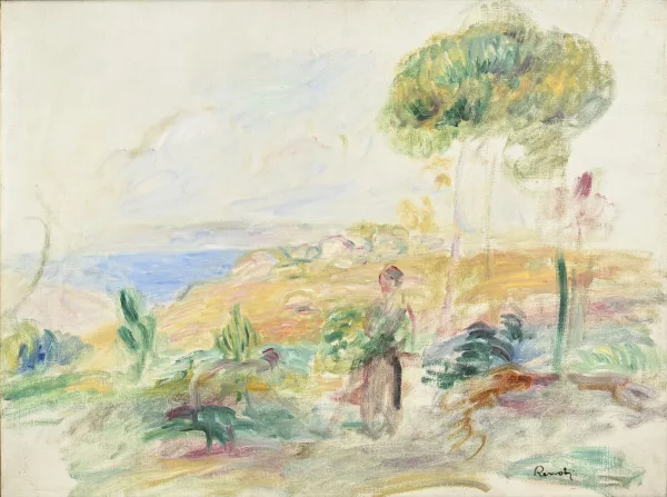 Pierre-Auguste Renoir — Paysage esquissé