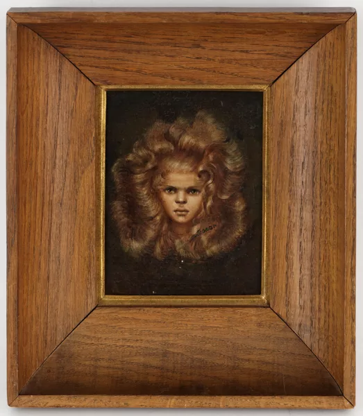 argentinar jatorriko frantses pintorea — Visage de femme,