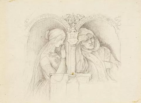 Adrian Ludwig Richter — Im Beichtstuhl