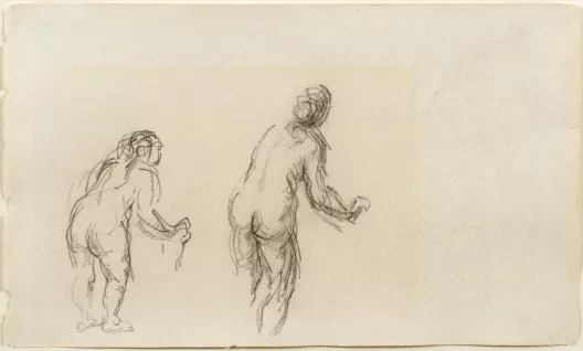Paul Cézanne — Deux études de baigneuses, 1879–1882