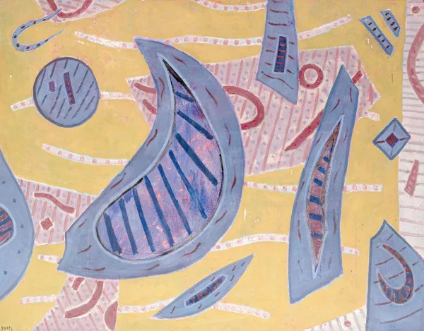 Henri Goetz — Composition sur la plage