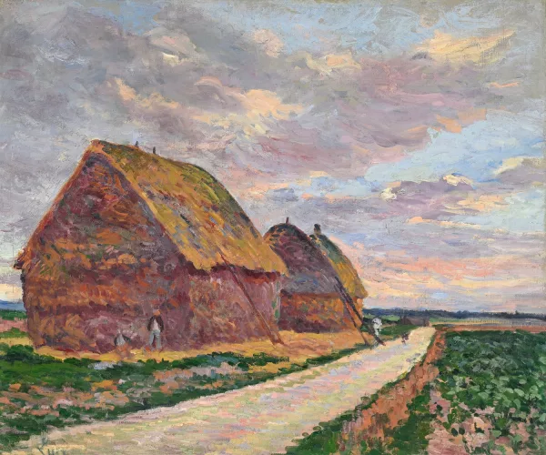 Maximilien Luce — Les Meules, Ile-de-France