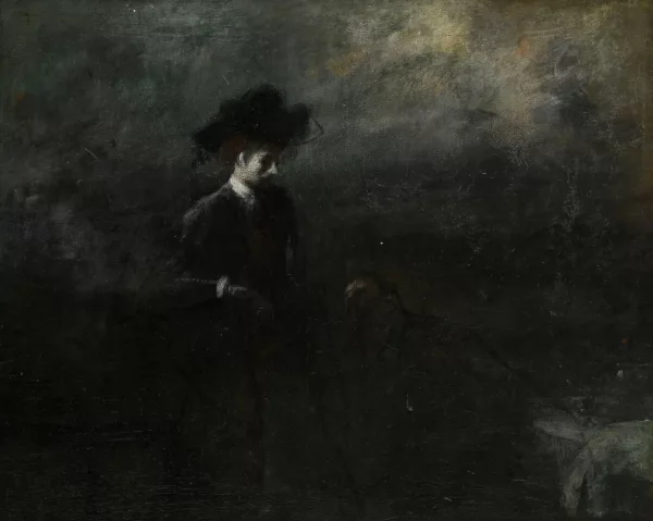 Jean-Louis Forain — Attribué à Jean-Louis Forain — Personnages,