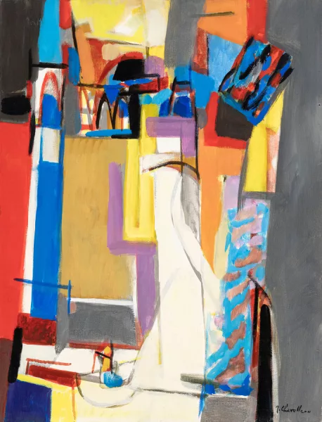 Jean Chevolleau — Rue à Péniscola