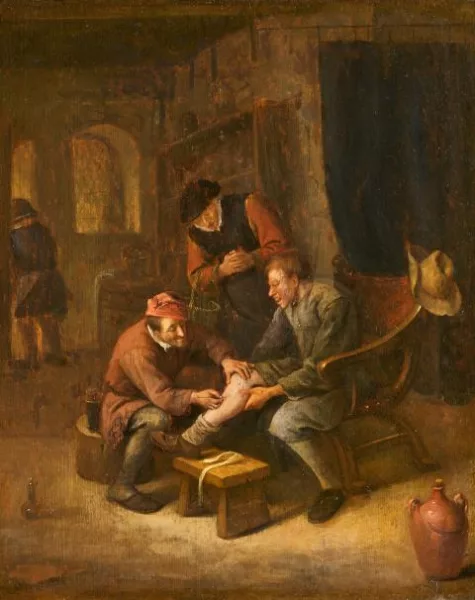 Jan Steen — Die Fußoperation