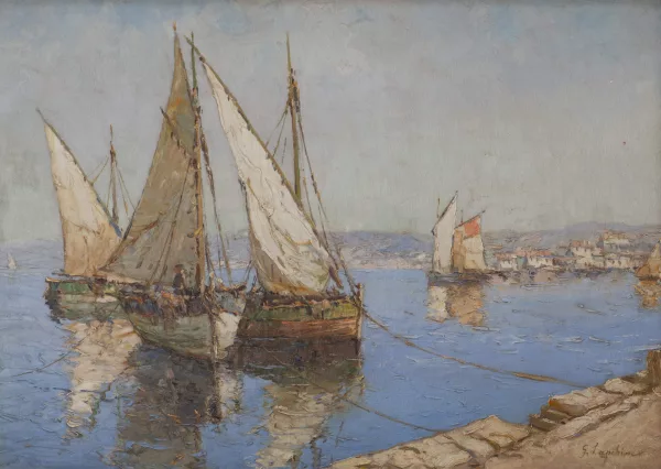 Georgi Aleksandrovich Lapshin — Bateau